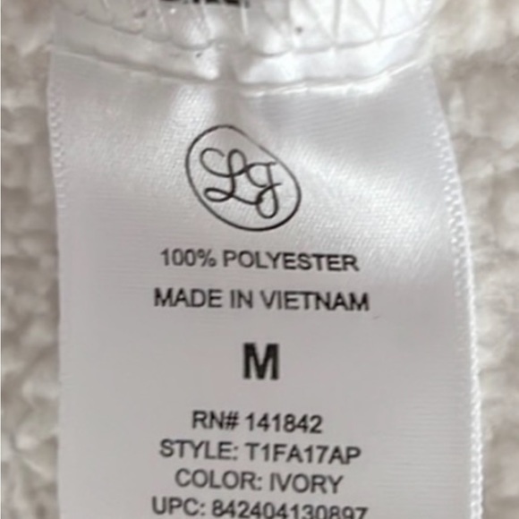 LAUREN JAMES Preptec Sherpa Pullover - Picture 6 of 8